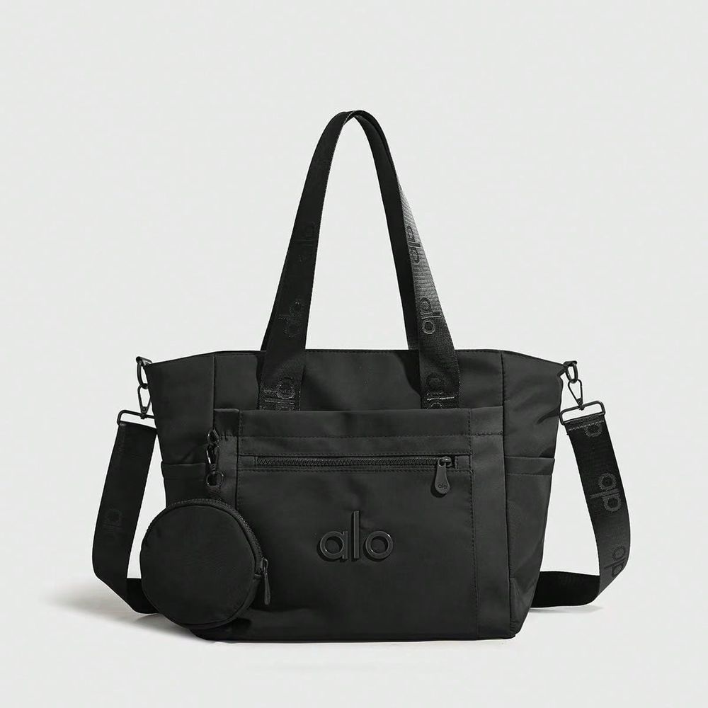 Yoga Fitness Bag - กระเป๋าเดินทางสำหรับผู้หญิงแบบมีสายสะพายข้าง น้ำหนักเบา เหมาะสำหรับฟิตเนส โยคะ และทริปสุดสัปดาห์