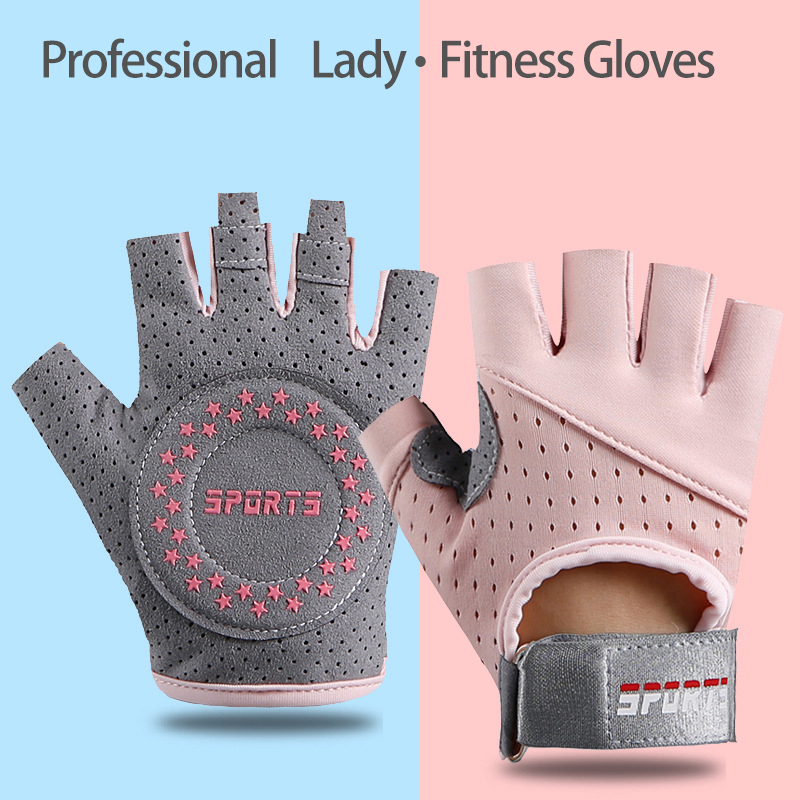 Yoga Fitness Spinning - ถุงมือฟิตเนสหญิงโยคะกีฬา SPINNING อุปกรณ์ Lady การฝึกอบรม Anti-SLIP