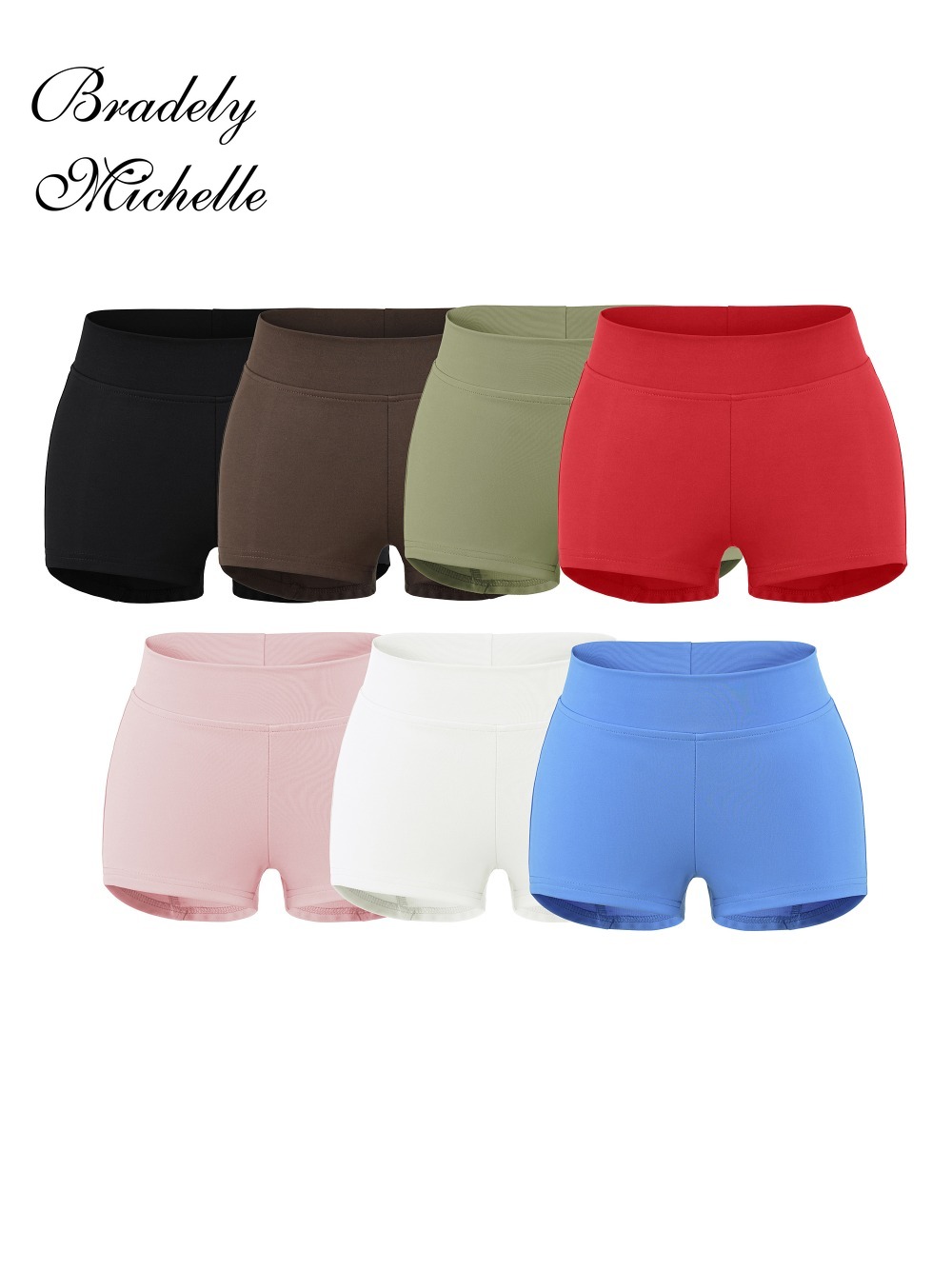 Yoga Fitness Club - กางเกงเลกกิ้งโยคะเอวสูงสำหรับผู้หญิง สีพื้น กระชับรูปร่าง ยกกระชับสะโพก เหมาะสำหรับออกกำลังกาย