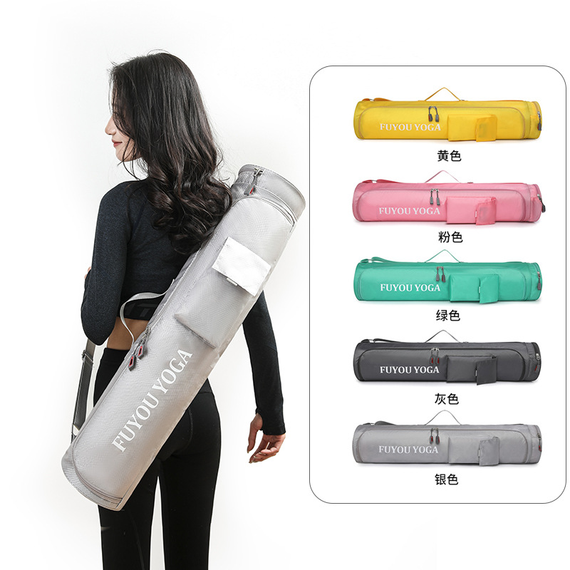 Yoga Fitness Usa - กระเป๋าใส่เสื่อโยคะความจุขนาดใหญ่ น้ำหนักเบา กันน้ำ กระเป๋าสะพายข้างสำหรับออกกำลังกาย แฟชั่น กระเป๋าหลายช่อง