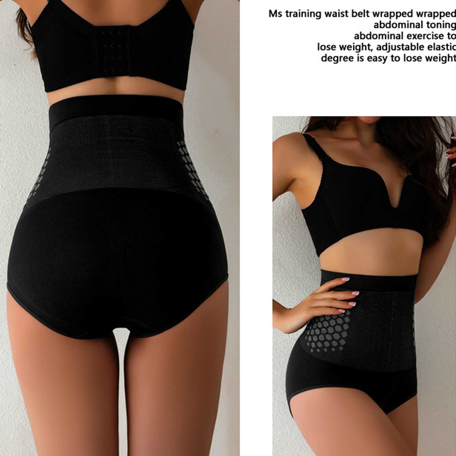 Waist Trainer Women - กางเกงในกระชับสัดส่วนเอวสูง ไร้รอยต่อ ช่วยยกกระชับสะโพก ระบายอากาศได้ดี