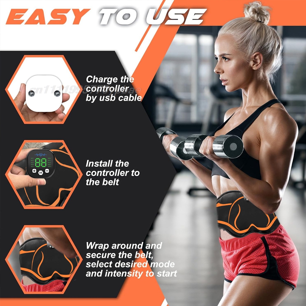 เข็มขัดกระตุ้นกล้ามเนื้อหน้าท้ - Waist Trainer Women บทวิจารณ์และราคา