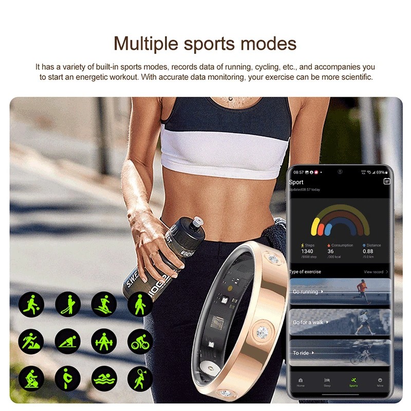 สําหรับ Xiaomi สมาร์ทแหวนผู้หญ - Gymnastics Rings บทวิจารณ์และราคา