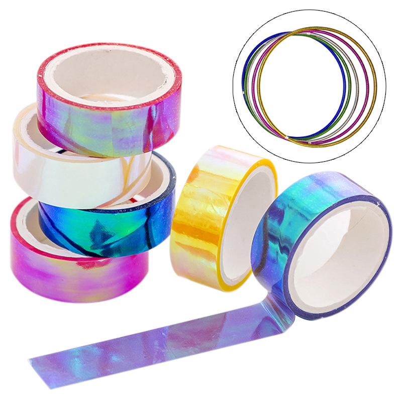 เทปกลิตเตอร์โฮโลแกรม RG แบบปริ - Gymnastics Rings บทวิจารณ์และราคา