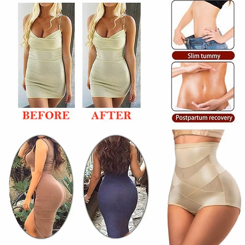 กางเกงกระชับสัดส่วนเอวสูงแบบไข - Waist Trainer Women บทวิจารณ์และราคา