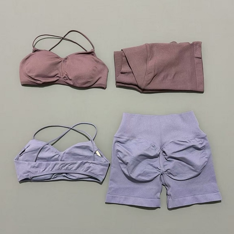 ชุดออกกำลังกาย 2 ชิ้นสำหรับผู้ - Yoga Fitness Outfit บทวิจารณ์และราคา