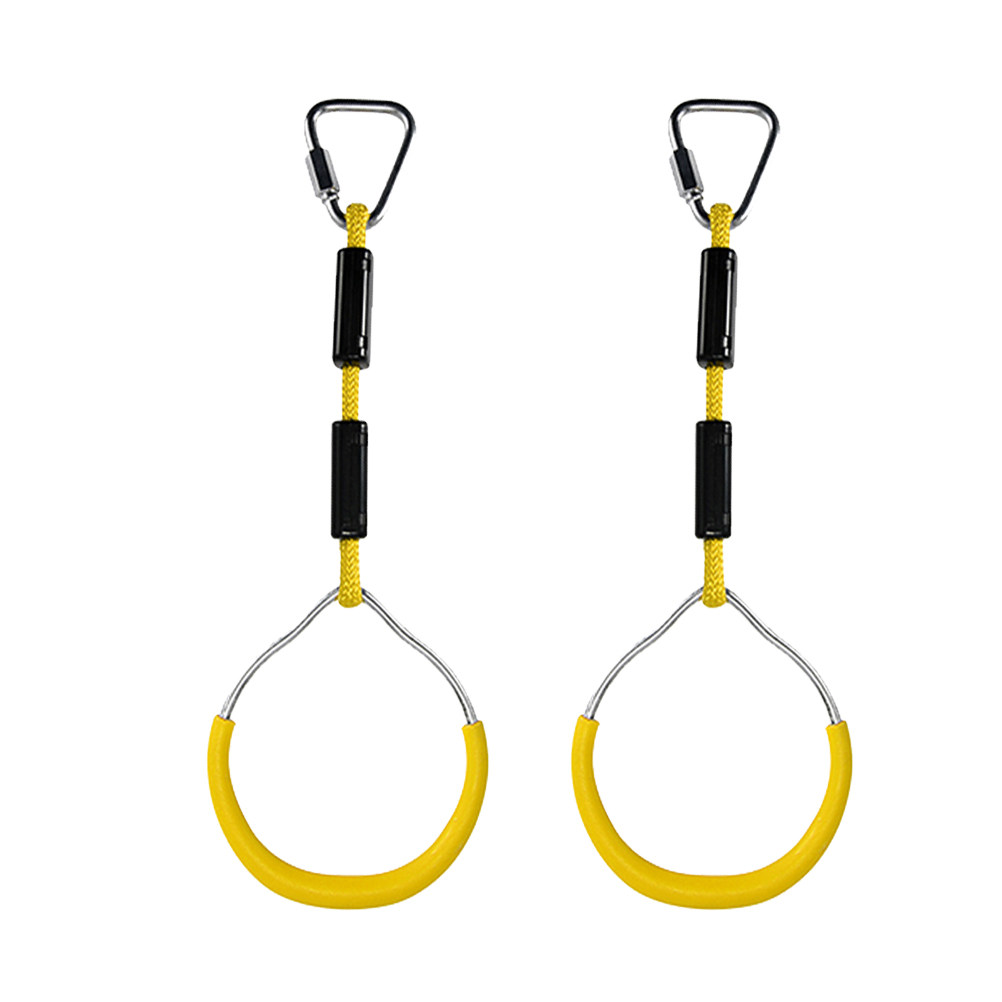 ห่วงปีนป่ายสำหรับเด็ก 2 ชิ้น ส - Gymnastics Rings บทวิจารณ์และราคา