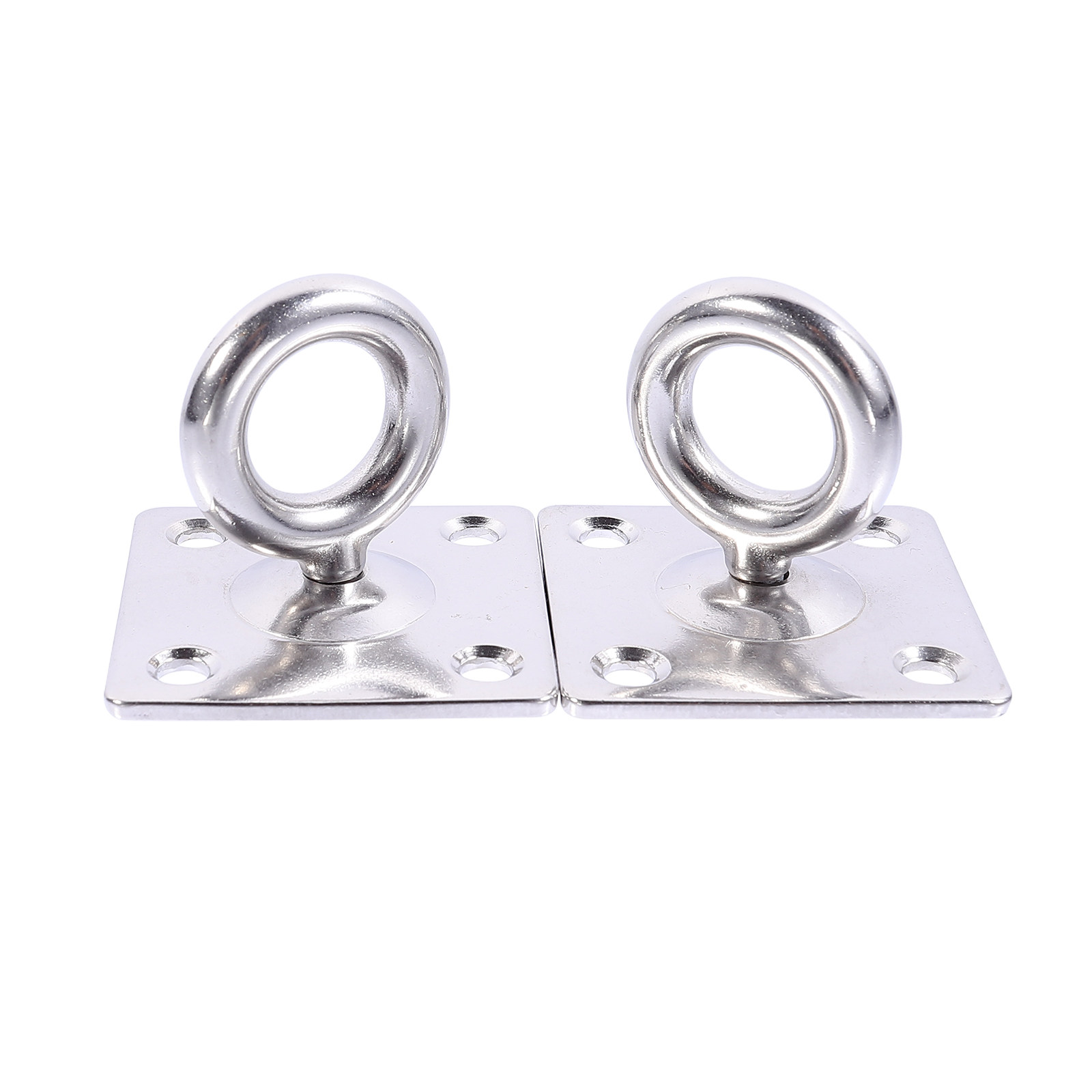 ตะขอแขวนเพดานสแตนเลส M8 2 ชิ้น - Gymnastics Rings บทวิจารณ์และราคา