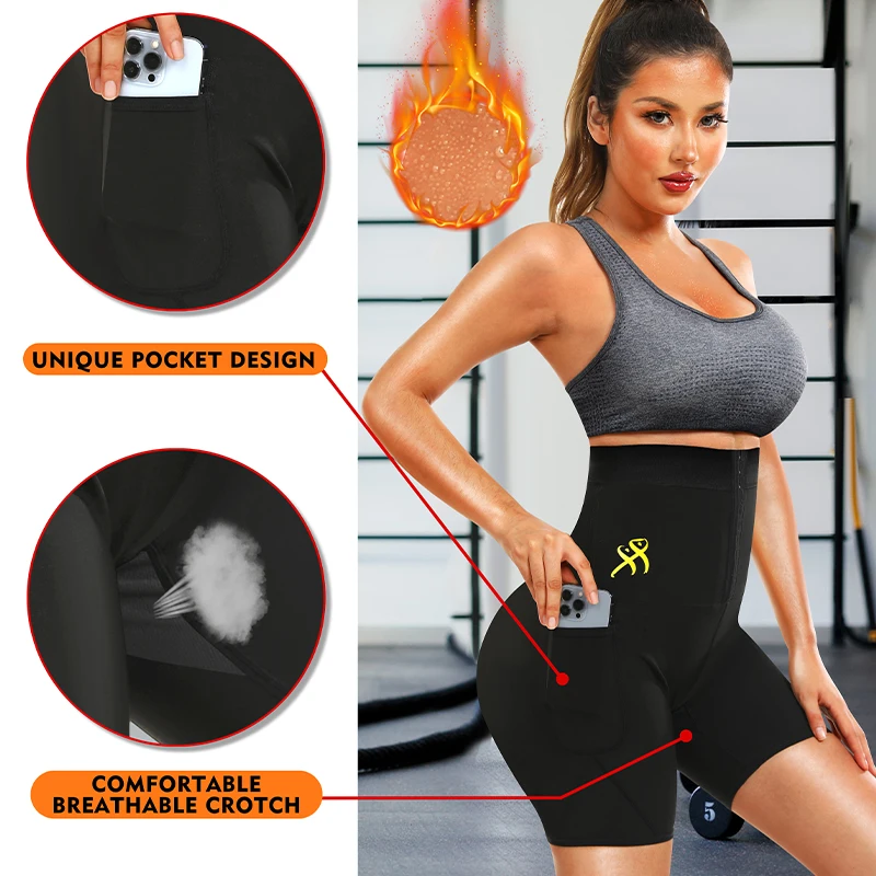 กางเกงซาวน่ากระชับสัดส่วน กางเ - Waist Trainer Women บทวิจารณ์และราคา