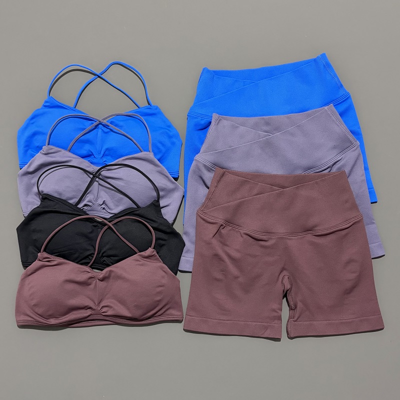 ชุดออกกำลังกาย 2 ชิ้นสำหรับผู้ - Yoga Fitness Outfit บทวิจารณ์และราคา