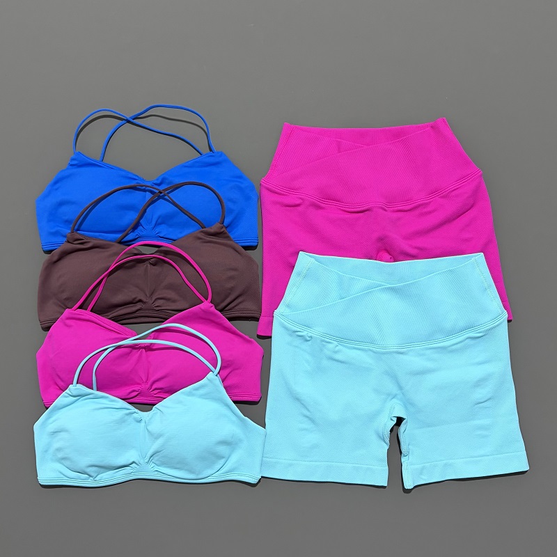 ชุดออกกำลังกาย 2 ชิ้นสำหรับผู้ - Yoga Fitness Outfit บทวิจารณ์และราคา