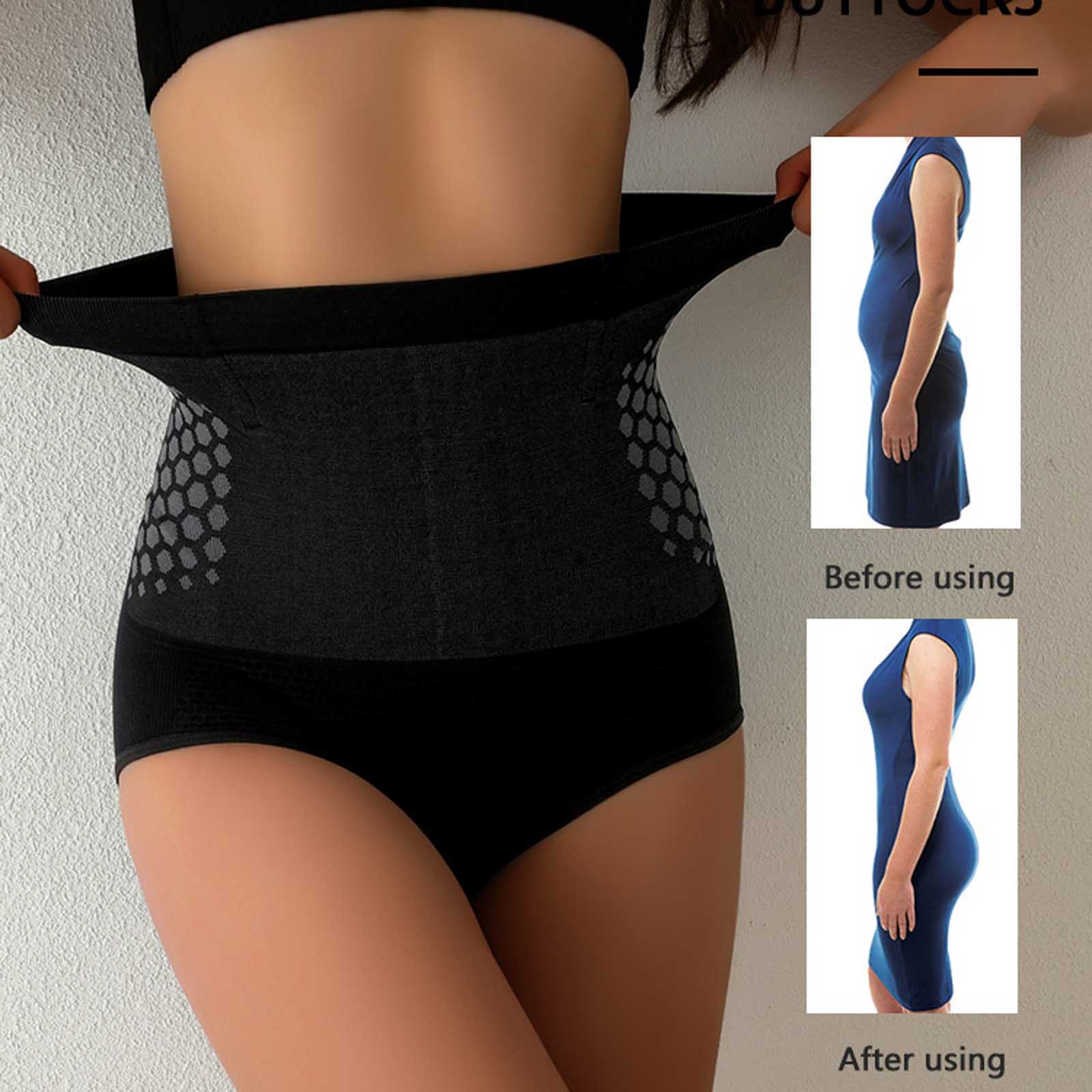 กางเกงในกระชับสัดส่วนเอวสูง ไร - Waist Trainer Women บทวิจารณ์และราคา
